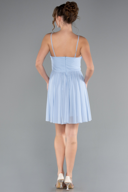 Short Light Blue Cocktail Dress ABK2365