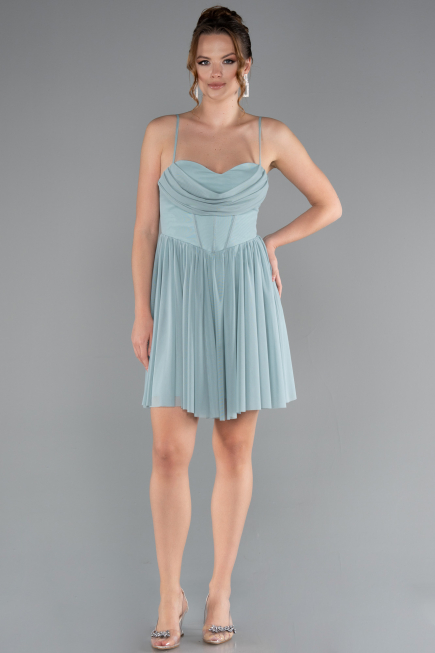 Short Mint Cocktail Dress ABK2365