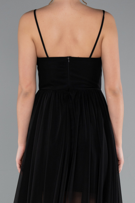 Short Black Cocktail Dress ABK2365