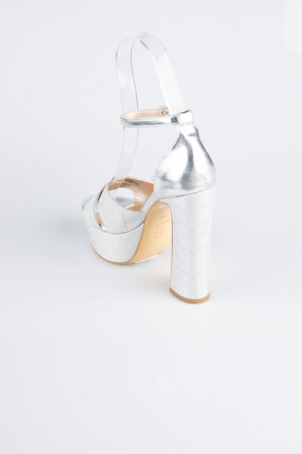 Silver Evening Shoe MJ4243