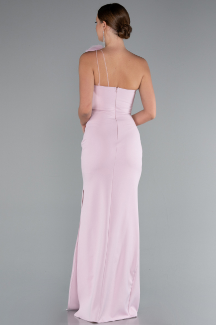 Long Powder Color Evening Dress ABU4891