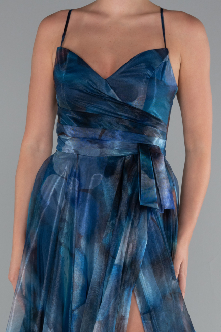 Long Oil Green Evening Dress ABU5053