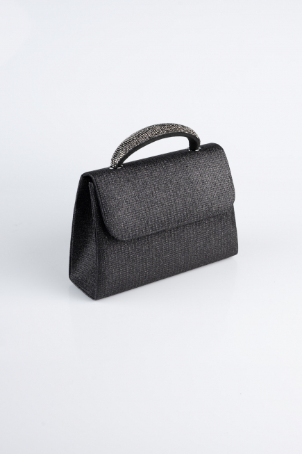 Black-Platinum Night Bag SH844