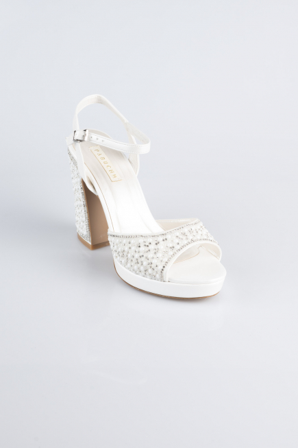 White Stony Evening Shoe ABG1143