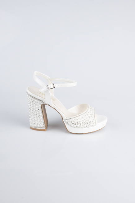 White Stony Evening Shoe ABG1143