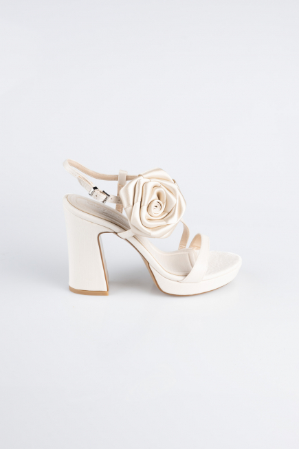 Mink Satin Evening Shoe ABS1142