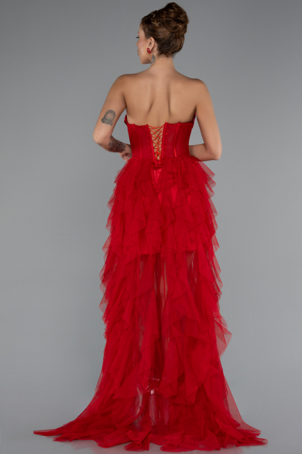 Long Red Evening Dress ABU5071