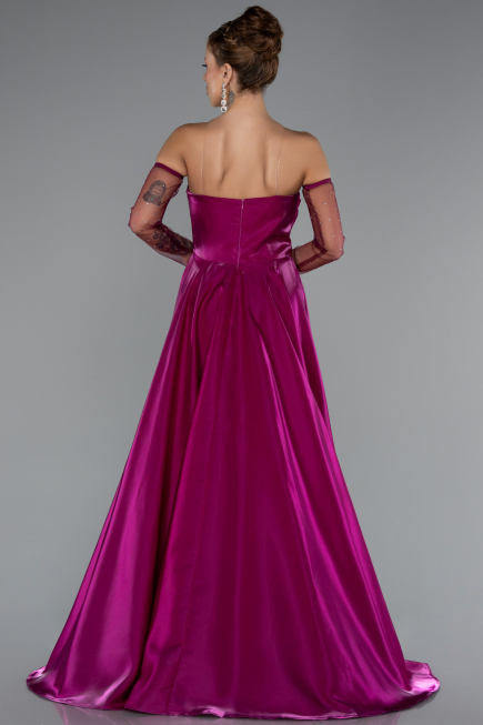 Fuchsia Long Evening Dress ABU3604