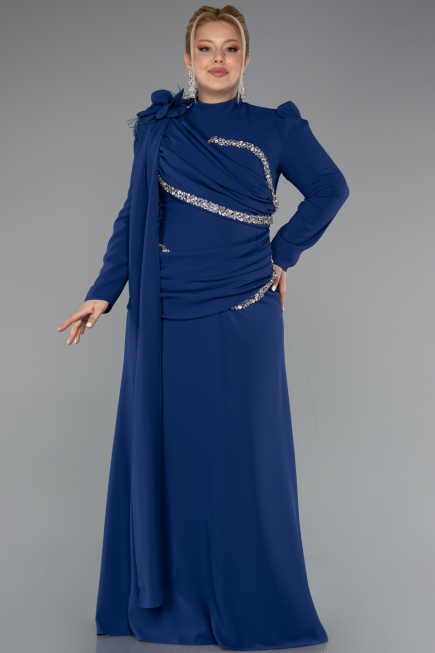 Long Parlement Plus Size Evening Dress ABU4938
