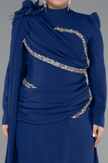 Long Parlement Plus Size Evening Dress ABU4938