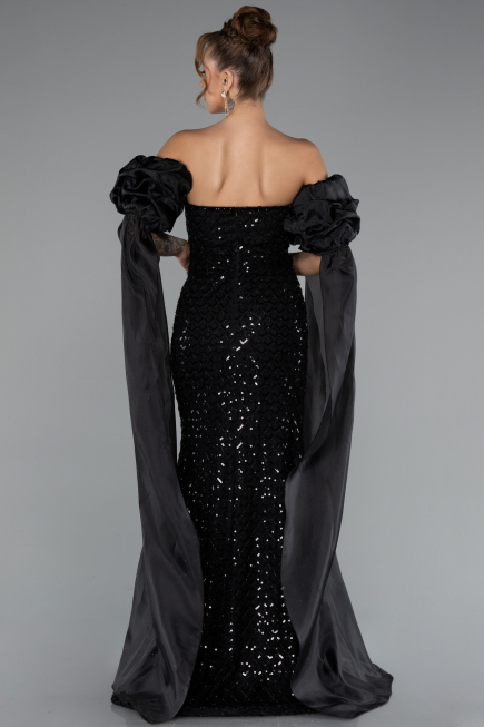Long Black Evening Dress ABU5100