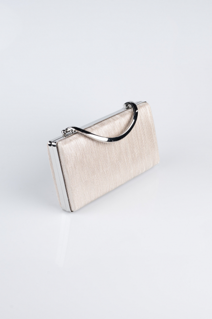 Gold-Silver Laser Cut Box Bag V258