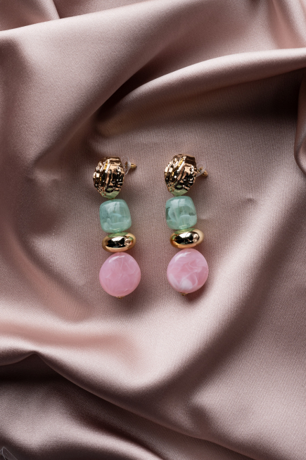Powder Color Earring BJ1070