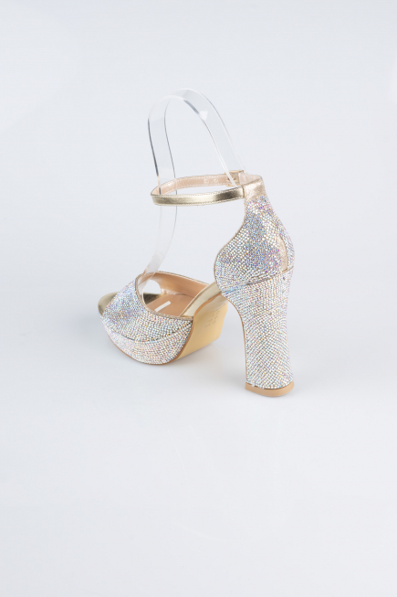 Gold Stony Evening Shoe MJT2240