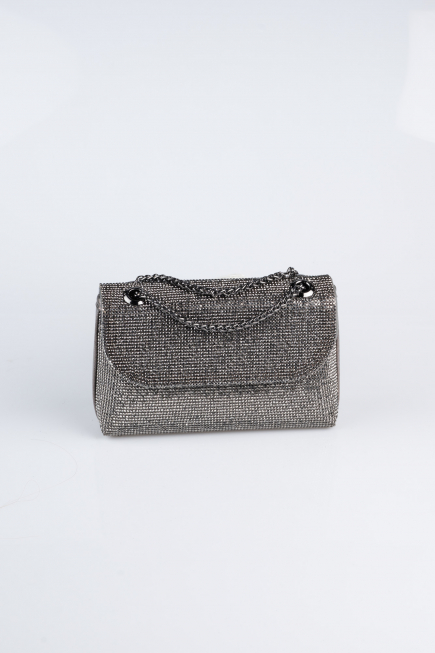 Platinum Plaster Fabric Night Bag V934