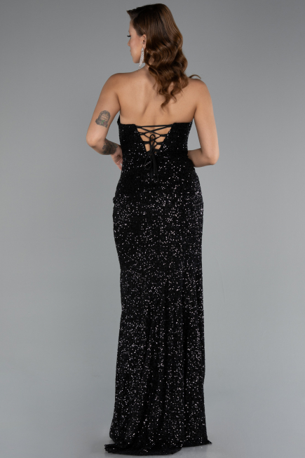 Long Black Evening Dress ABU5166
