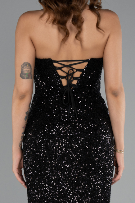 Long Black Evening Dress ABU5166
