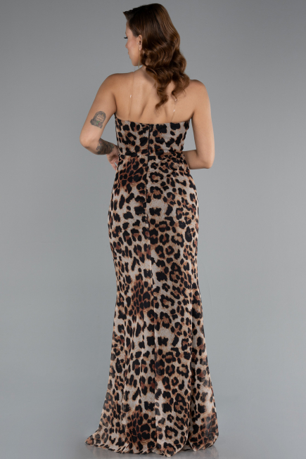 Long Brown Evening Dress ABU5170