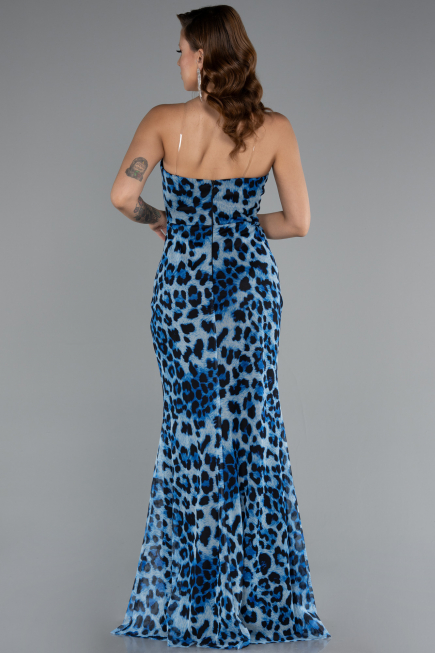 Long Blue Evening Dress ABU5170