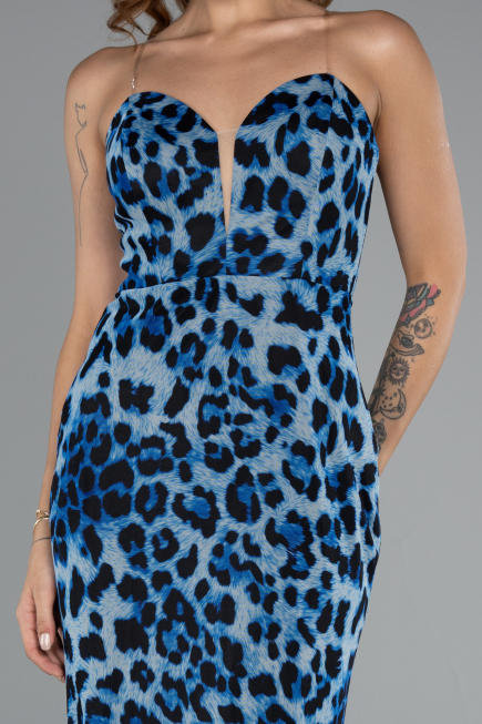 Long Blue Evening Dress ABU5170