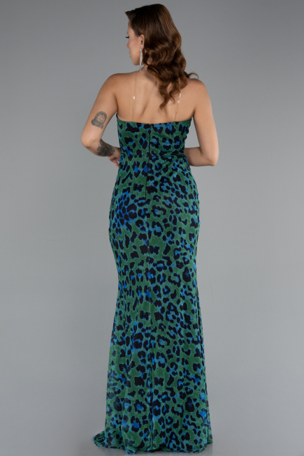Long Green Evening Dress ABU5170