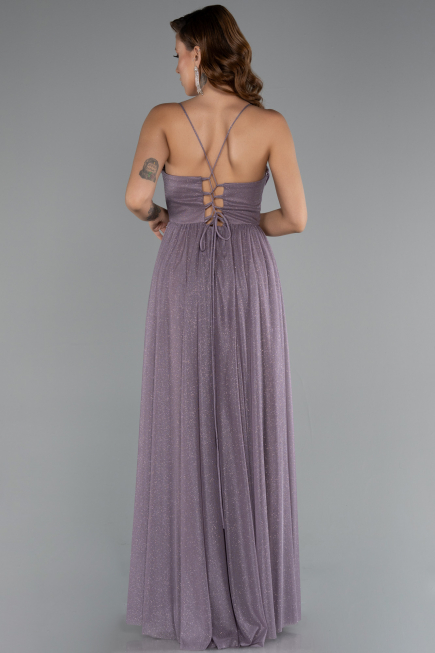 Long Lavender Prom Gown ABU5175