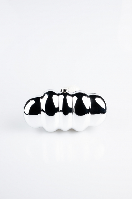 Silver Mirror Evening Bag MN908