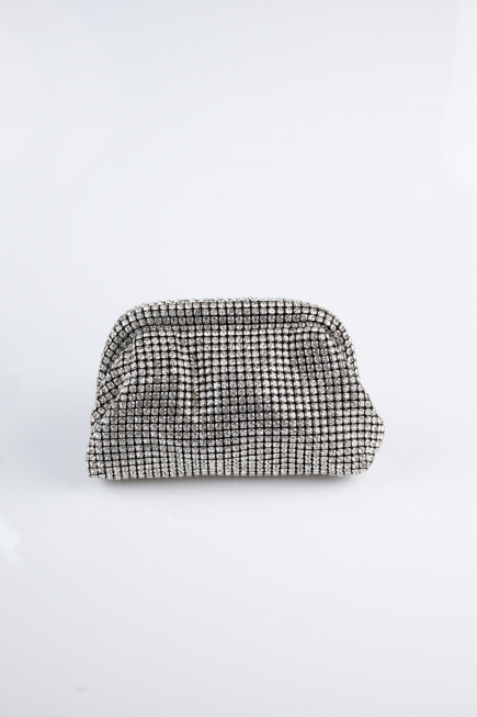 Black Swarovski Evening Bag MN976