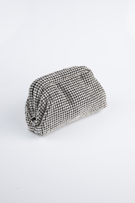 Black Swarovski Evening Bag MN976