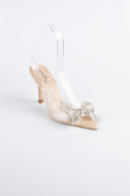 Mink Leather Evening Shoe AB1145