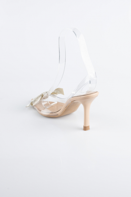 Mink Leather Evening Shoe AB1145