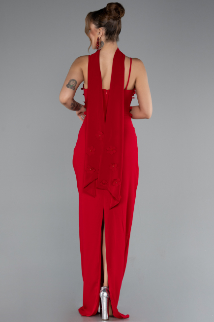 Long Red Evening Dress ABU5181