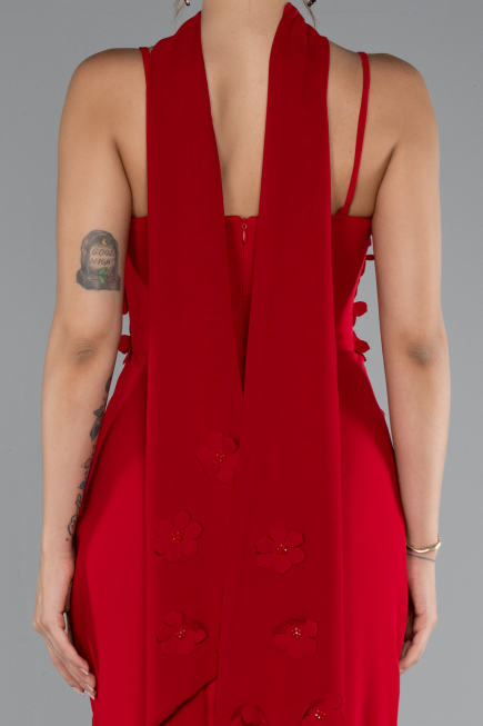 Long Red Evening Dress ABU5181