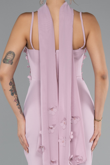 Long Powder Color Evening Dress ABU5181