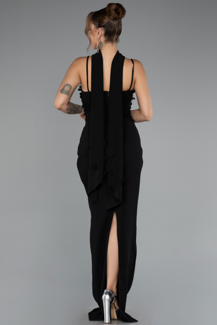 Long Black Evening Dress ABU5181