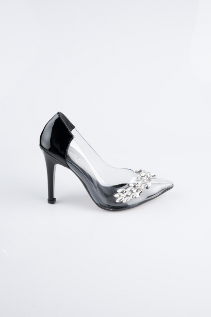 Black Patent Leather Evening Shoe AB1150