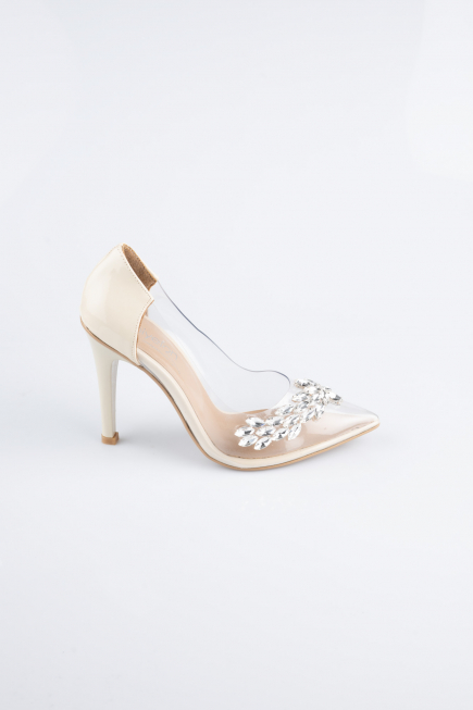 Mink Patent Leather Evening Shoe AB1150
