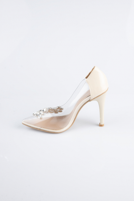 Mink Patent Leather Evening Shoe AB1150
