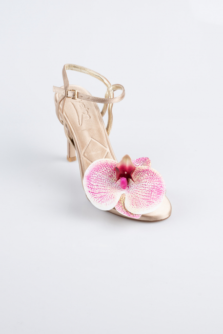 Mink Satin Evening Shoe AB1151