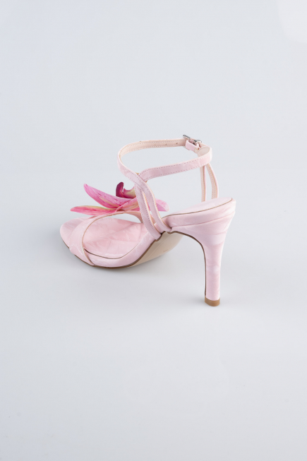 Powder Color Suede Evening Shoe ABN1151