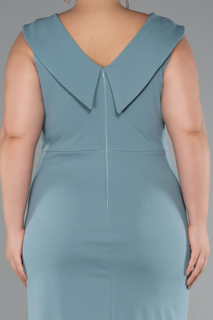 Midi Mint Plus Size Party Dress ABK2422