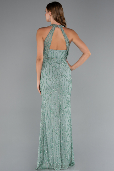 Long Mint Evening Dress ABU5213