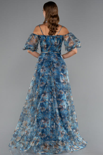 Long Oil Green Evening Dress ABU5221