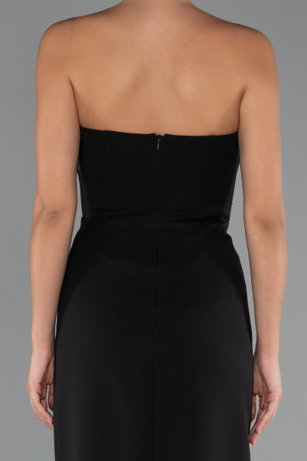 Long Black Evening Gown ABU5235