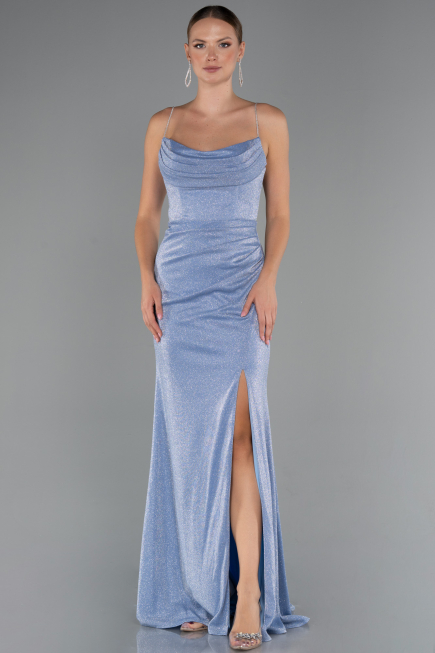 Long Indigo Prom Gown ABU5245