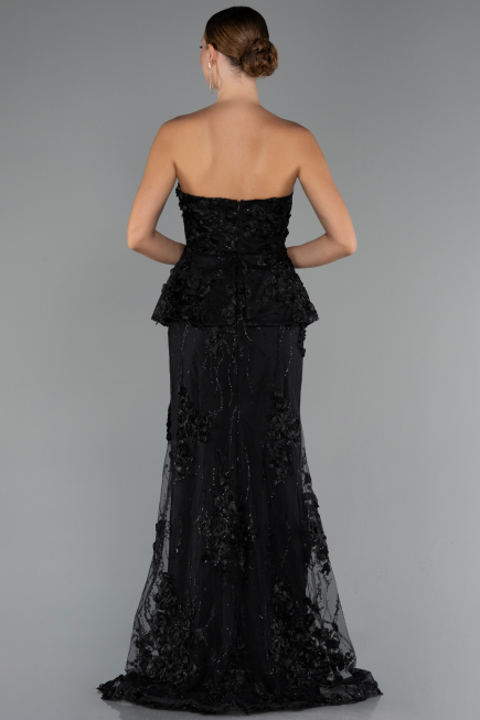 Long Black Evening Dress ABU5249