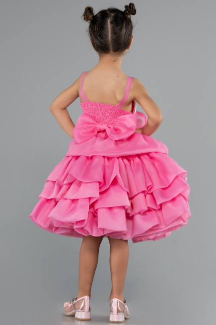 Short Pink Girl Dress ABK2433
