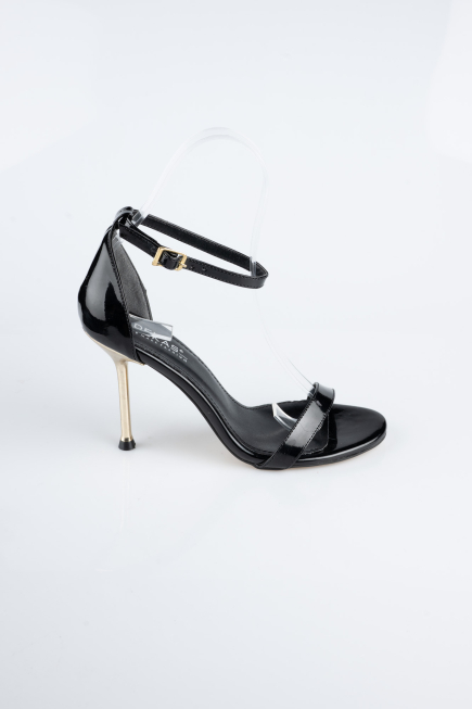 Black Patent Leather Evening Shoe ABR1157
