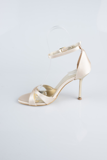 Mink Satin Evening Shoe ABS1155