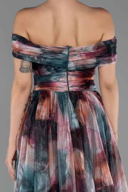 Long Onion Skin Evening Dress ABU5262